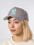 Бейсболка 47 BRAND арт. B-MPDTP17WBP-CHTW New York Yankees MLB (серый)